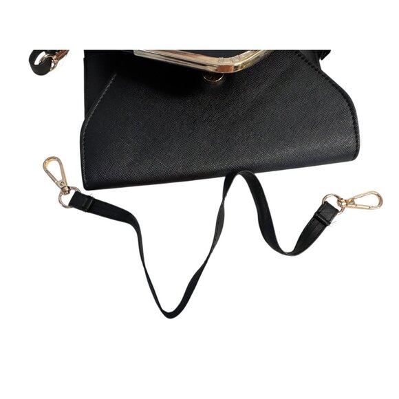 Pandora Black‎ Convertible Crossbody, Wristlet, or Clutch Purse New - Picture 5 of 13